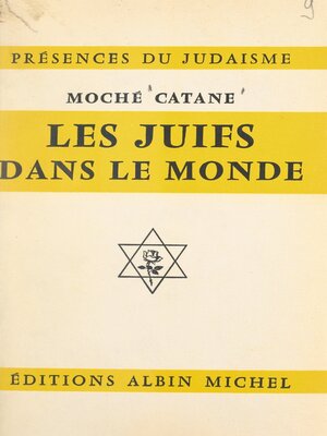 cover image of Les Juifs dans le monde